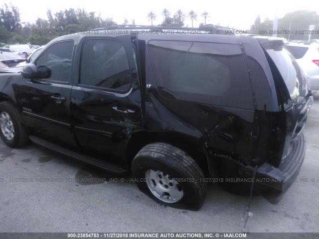 1GNSCBE05ER214979 - 2014 CHEVROLET TAHOE C1500 LT BLACK photo 6