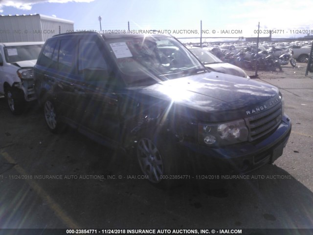 SALSK25467A993446 - 2007 LAND ROVER RANGE ROVER SPORT HSE BLUE photo 1