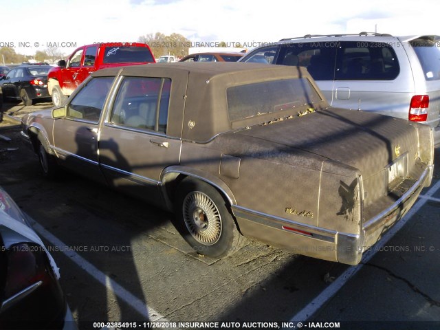 1G6CD53B9P4279045 - 1993 CADILLAC DEVILLE GOLD photo 3