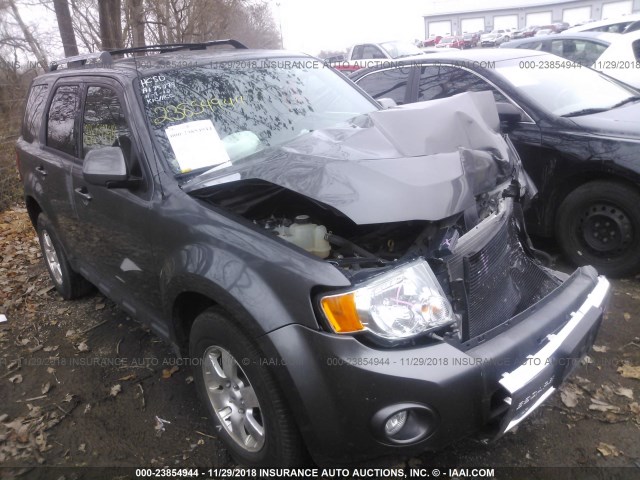 1FMCU9E73CKC42037 - 2012 FORD ESCAPE LIMITED GRAY photo 1