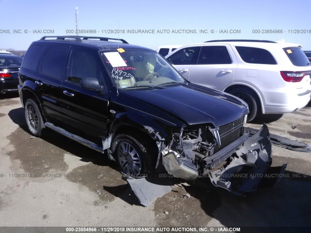 4M2CU87177KJ03875 - 2007 MERCURY MARINER PREMIER BLACK photo 1