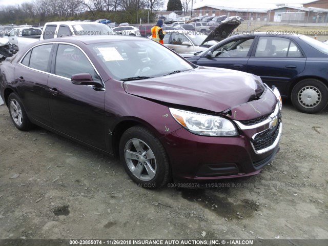 1G11C5SA4GF147369 - 2016 CHEVROLET MALIBU LIMITED LT MAROON photo 1