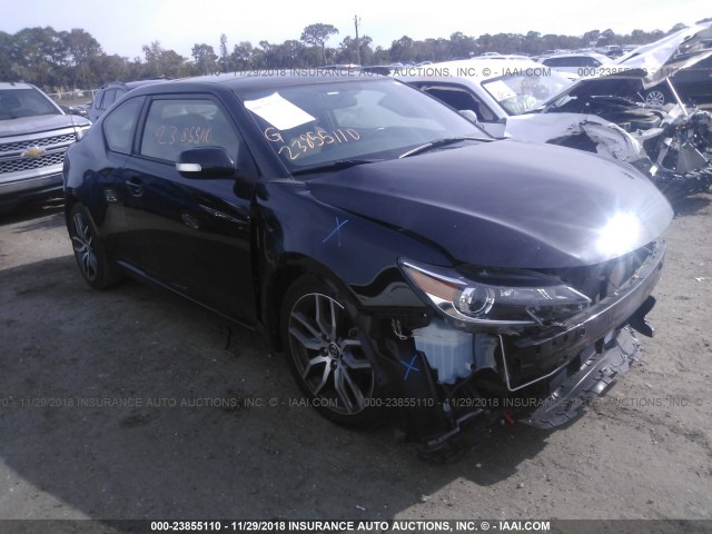 JTKJF5C78GJ022530 - 2016 TOYOTA SCION TC 黑色 照片 1