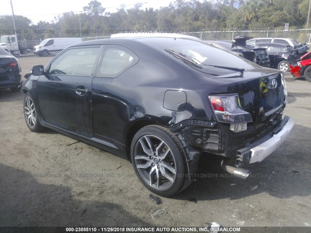 JTKJF5C78GJ022530 - 2016 TOYOTA SCION TC 黑色 照片 3