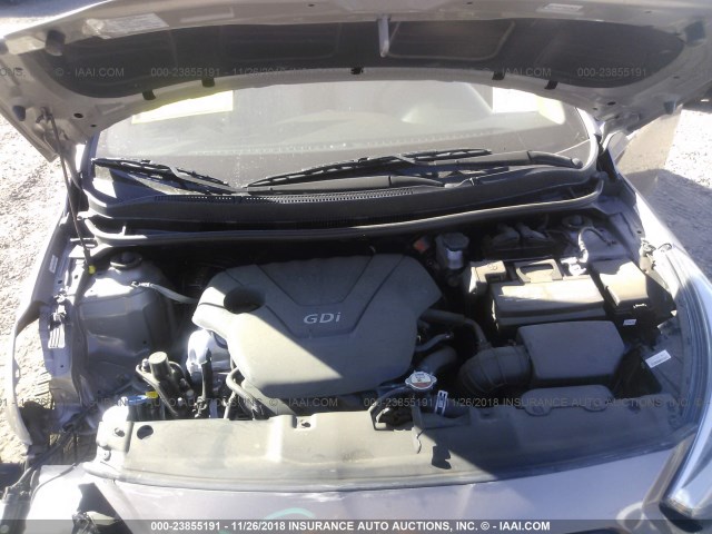 KMHCU4AEXEU746888 - 2014 HYUNDAI ACCENT GLS/SE BROWN photo 10