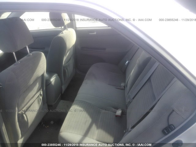4T1BE32K05U575382 - 2005 TOYOTA CAMRY LE/XLE/SE SILVER photo 8