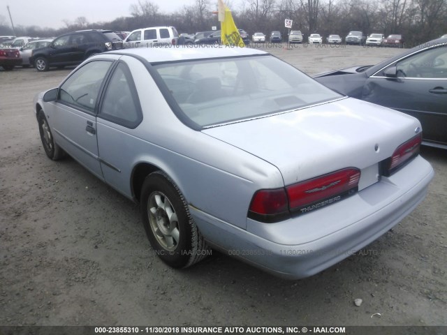 1FALP62W8RH119156 - 1994 FORD THUNDERBIRD LX GRAY photo 3