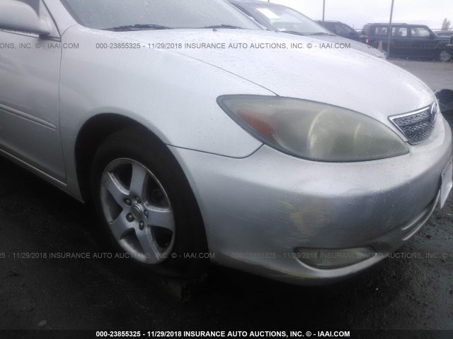 4T1BE32K94U938678 - 2004 TOYOTA CAMRY LE/XLE/SE SILVER photo 6