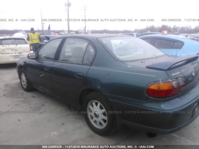 1G1NE52M5W6207163 - 1998 CHEVROLET MALIBU LS GREEN photo 3