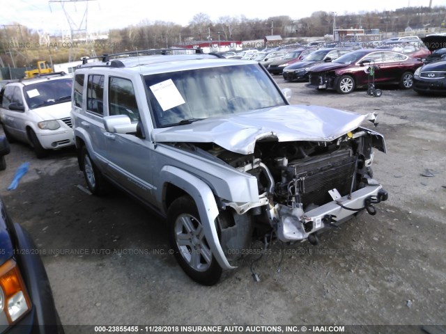 1J8HG58T19C541203 - 2009 JEEP COMMANDER LIMITED SILVER photo 1