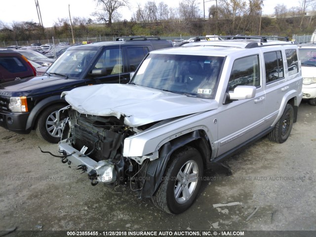 1J8HG58T19C541203 - 2009 JEEP COMMANDER LIMITED SILVER photo 2