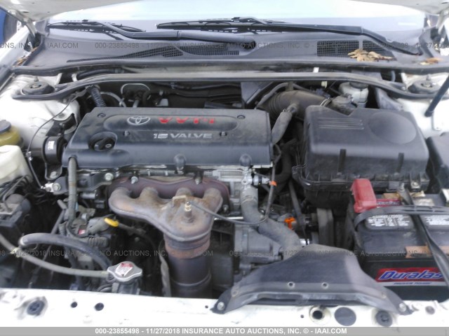 4T1BE32K35U537242 - 2005 TOYOTA CAMRY LE/XLE/SE WHITE photo 10