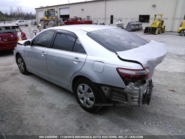 4T1BE46K48U237424 - 2008 TOYOTA CAMRY CE/LE/XLE/SE SILVER photo 3