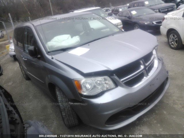 2C4RDGBG0DR612791 - 2013 DODGE GRAND CARAVAN SE GRAY photo 1