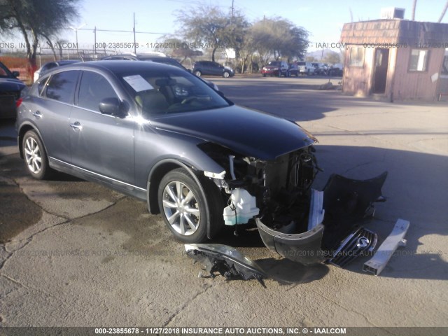 JNKAJ09E58M300782 - 2008 INFINITI EX35 JOURNEY BLUE photo 1