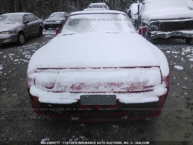 WP0AA0945EN463852 - 1984 PORSCHE 944 RED photo 6