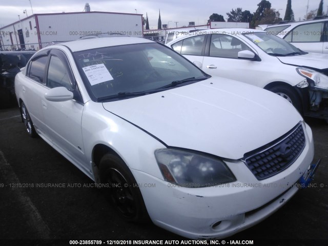 1N4AL11D86C182191 - 2006 NISSAN ALTIMA S/SL WHITE photo 1