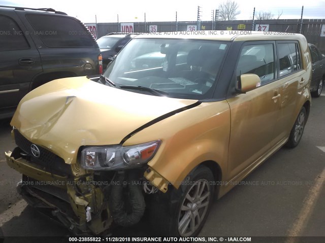JTLKE50E181054288 - 2008 TOYOTA SCION XB 金色 照片 2