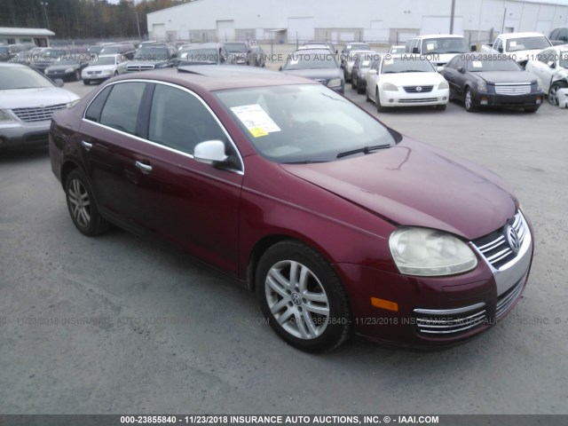 3VWDF71K46M702852 - 2006 VOLKSWAGEN JETTA 2.5L LEATHER RED photo 1