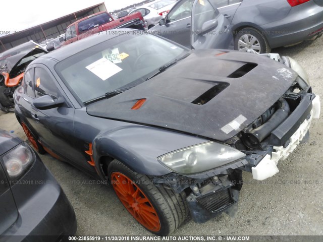 JM1FE173480215135 - 2008 MAZDA RX8 GRAY photo 1