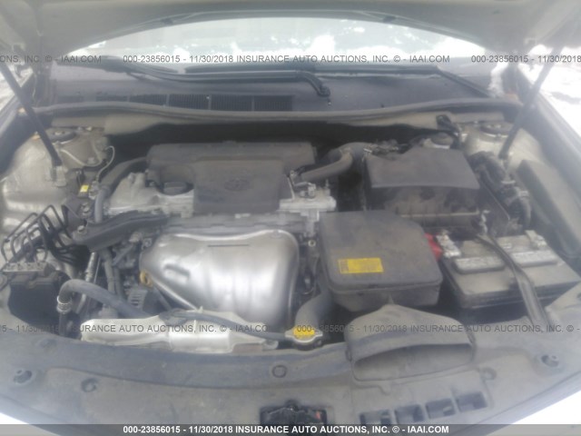 4T4BF1FKXER428956 - 2014 TOYOTA CAMRY L/SE/LE/XLE GOLD photo 10