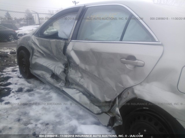 4T4BF1FKXER428956 - 2014 TOYOTA CAMRY L/SE/LE/XLE GOLD photo 6