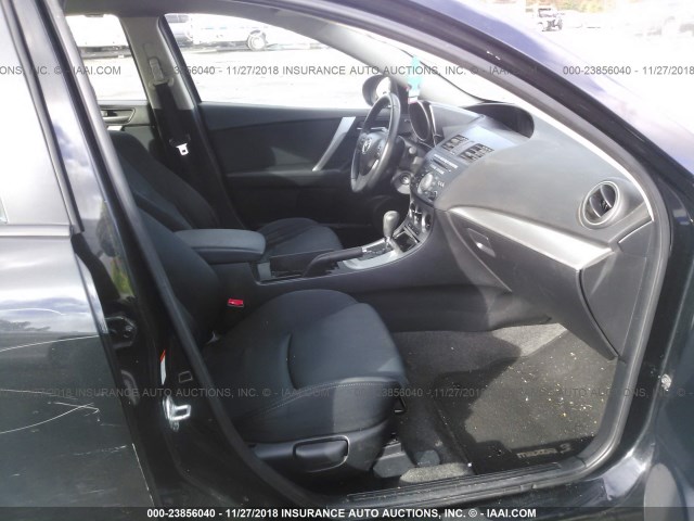 JM1BL1S61A1326652 - 2010 MAZDA 3 S BLACK photo 5