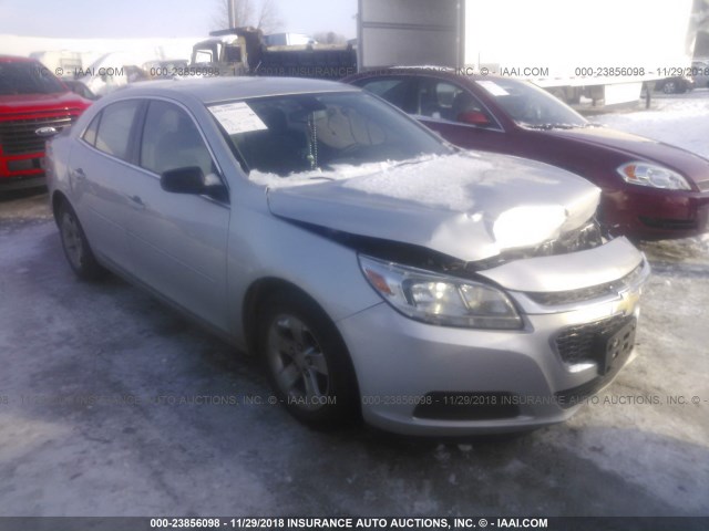 1G11B5SL9EF296183 - 2014 CHEVROLET MALIBU LS 银色 照片 1