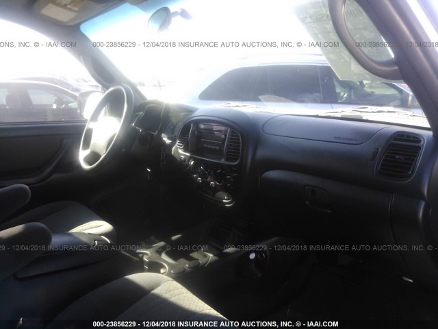 5TBET34136S505983 - 2006 TOYOTA TUNDRA DOUBLE CAB SR5 GRAY photo 5