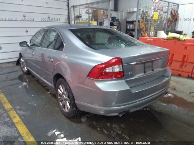 YV1940AS2B1149027 - 2011 VOLVO S80 3.2 GRAY photo 3