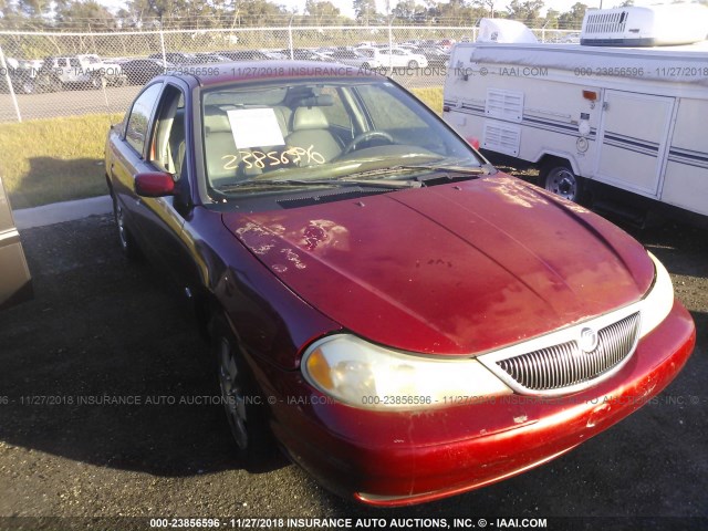 1MEFM66L7XK612809 - 1999 MERCURY MYSTIQUE LS RED photo 6