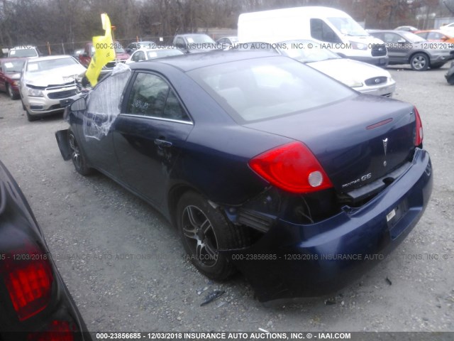 1G2ZF57B284282645 - 2008 PONTIAC G6 VALUE LEADER/BASE BLUE photo 3