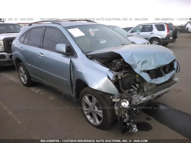 JTJHW31U482050112 - 2008 LEXUS RX 400H Light Blue photo 1