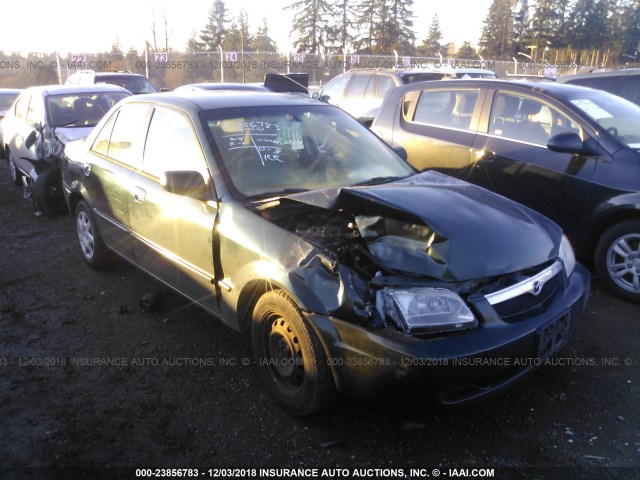 JM1BJ2221Y0250441 - 2000 MAZDA PROTEGE DX/LX GREEN photo 1