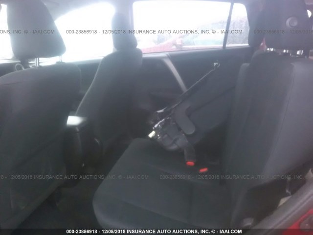 2T3ZFREV3HW394101 - 2017 TOYOTA RAV4 LE წითელი ფოტო 8