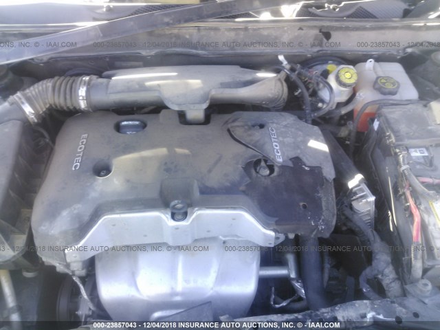 1G11B5SLXEF205695 - 2014 CHEVROLET MALIBU LS 灰色 照片 10