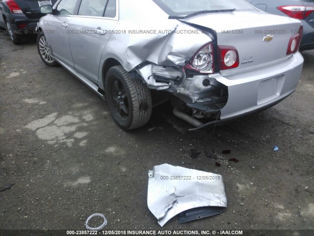 1G1ZB5E12BF236173 - 2011 CHEVROLET MALIBU LS ვერცხლისფერი ფოტო 6