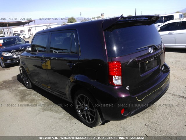JTLZE4FEXFJ067599 - 2015 TOYOTA SCION XB Бордовый фото 3
