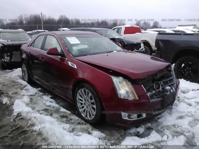 1G6DS5EV3A0114396 - 2010 CADILLAC CTS PREMIUM COLLECTION RED photo 1