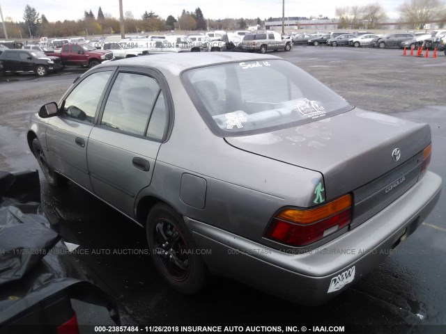 1NXAE09B6SZ335958 - 1995 TOYOTA COROLLA LE/DX GRAY photo 3