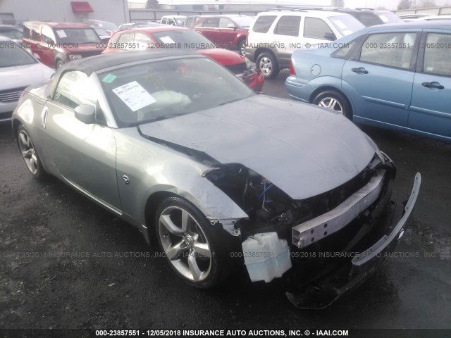 JN1AZ36A76M456738 - 2006 NISSAN 350Z ROADSTER SILVER photo 1