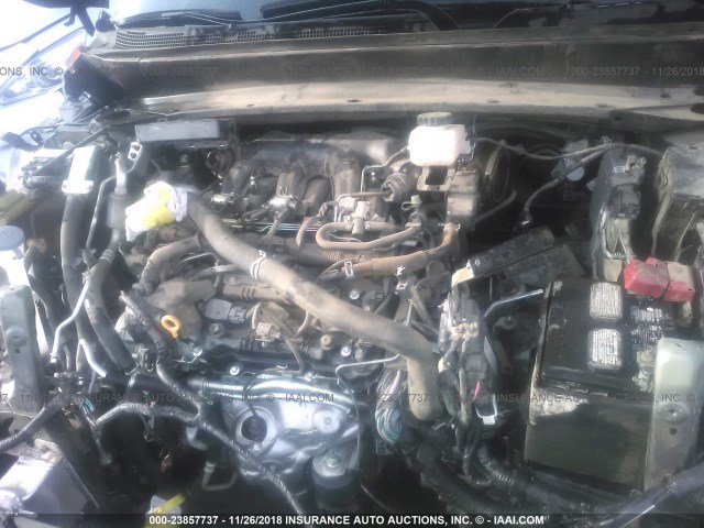 5N1DR2MN0HC636903 - 2017 NISSAN PATHFINDER S/SV/SL/PLATINUM GRAY photo 10