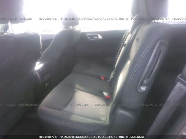 5N1DR2MN0HC636903 - 2017 NISSAN PATHFINDER S/SV/SL/PLATINUM GRAY photo 8