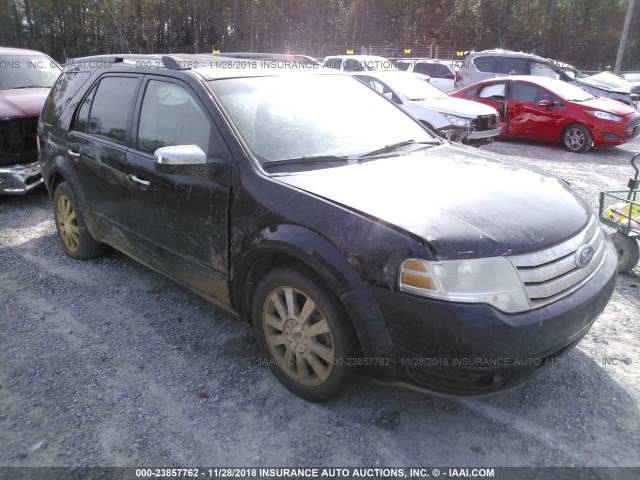 1FMDK03W88GA24556 - 2008 FORD TAURUS X LIMITED BLACK photo 1