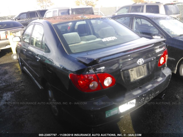 1NXBR32E16Z569672 - 2006 TOYOTA COROLLA CE/LE/S BLACK photo 3