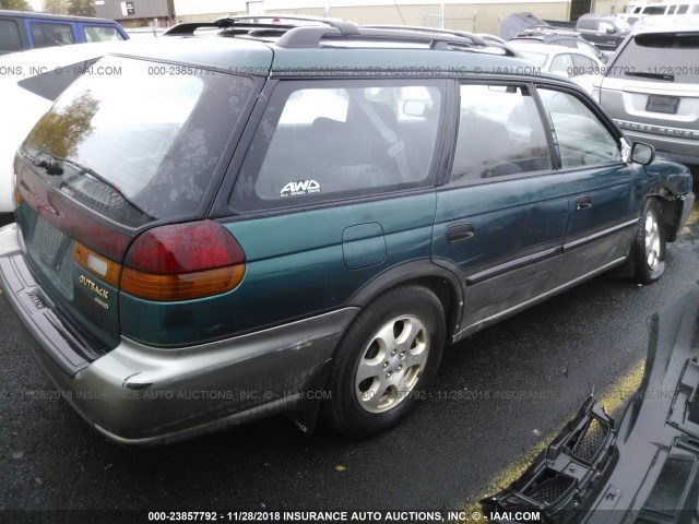 4S3BG6859W6657781 - 1998 SUBARU LEGACY 30TH ANN OUTBACK/LTD/SPT GREEN photo 4