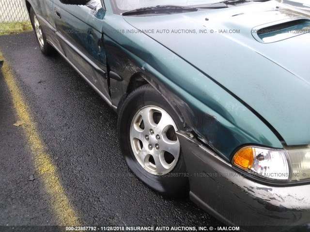 4S3BG6859W6657781 - 1998 SUBARU LEGACY 30TH ANN OUTBACK/LTD/SPT GREEN photo 6