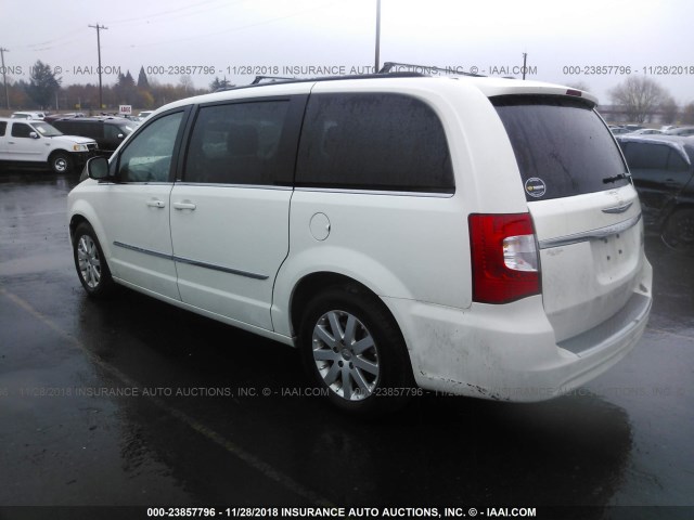 2C4RC1BG7DR711348 - 2013 CHRYSLER TOWN & COUNTRY TOURING WHITE photo 3