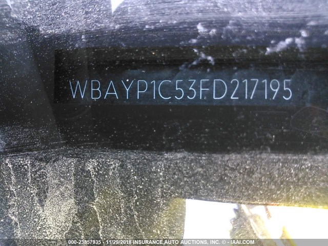 WBAYP1C53FD217195 - 2015 BMW 650 XI BLACK photo 9