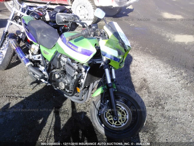 JKAZRBC11YA033280 - 2000 KAWASAKI ZR1100 C GREEN photo 1